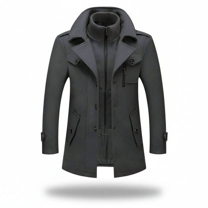 Warm Waterproof Men's Insulated Parka Jacket