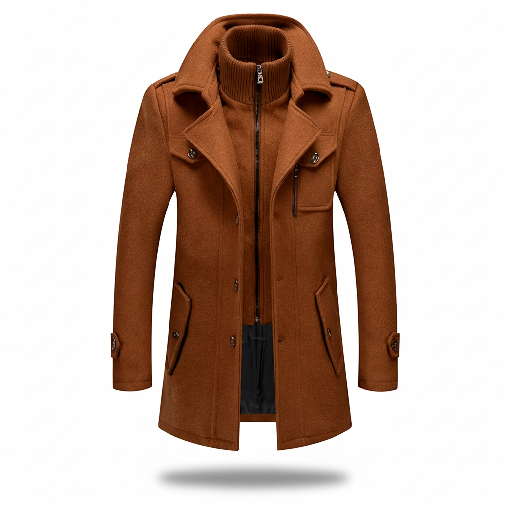 Warm Waterproof Men's Insulated Parka Jacket