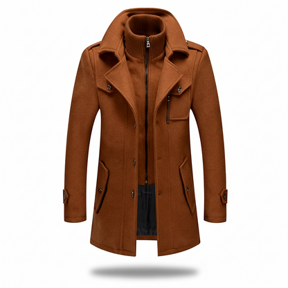 Warm Waterproof Men's Insulated Parka Jacket