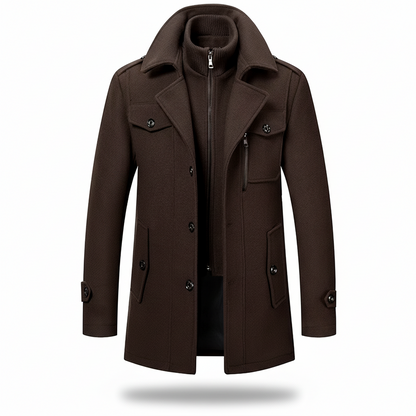 Warm Waterproof Men's Insulated Parka Jacket