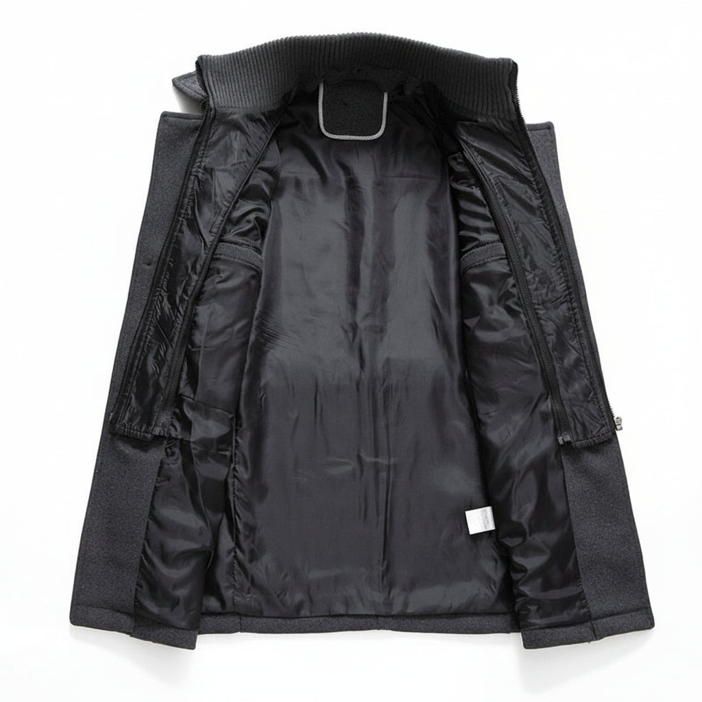 Warm Waterproof Men's Insulated Parka Jacket