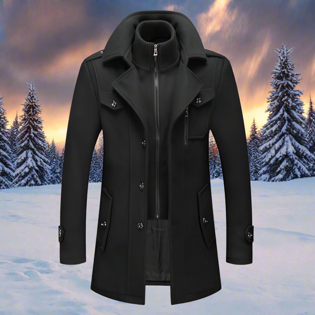 Warm Waterproof Men's Insulated Parka Jacket