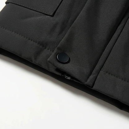 Men's Insulated Waterproof Down Parka Coat Slim Fit