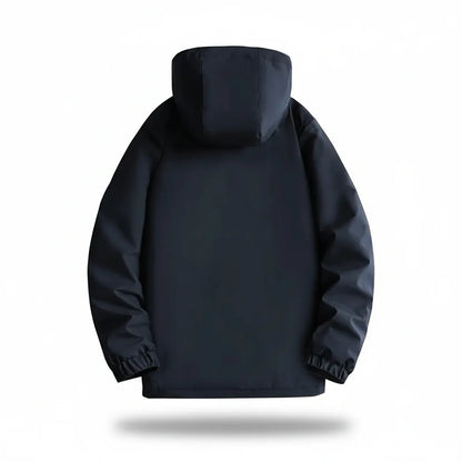 Men's Insulated Waterproof Down Parka Coat Slim Fit