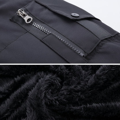 Warm Insulated Hooded Men's Winter Parka Coat