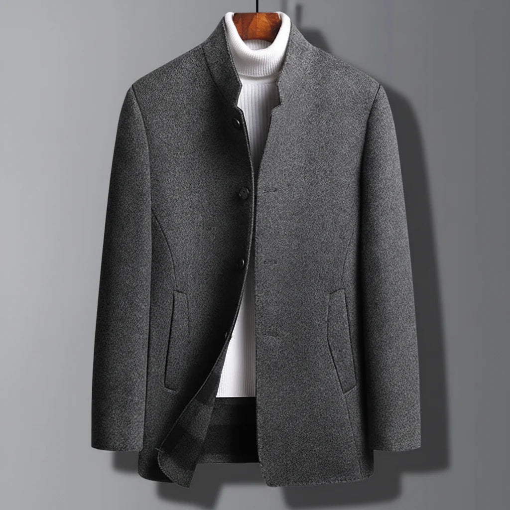 Warm Men's Waterproof Padded Down Jacket Slim Fit Coat