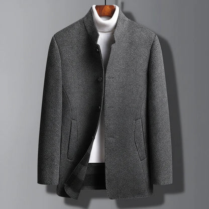 Warm Men's Waterproof Padded Down Jacket Slim Fit Coat