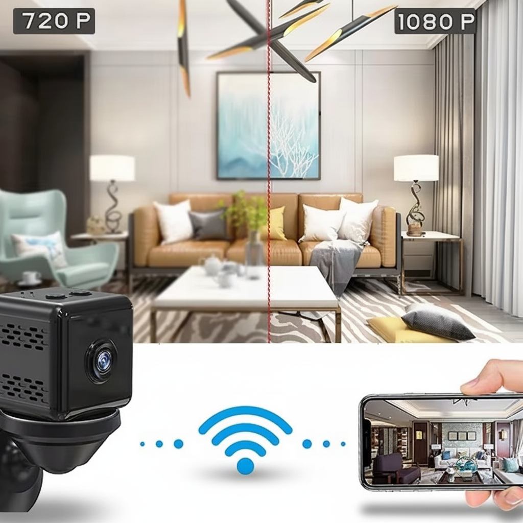 Wireless HD Surveillance Camera with Motion Sensor