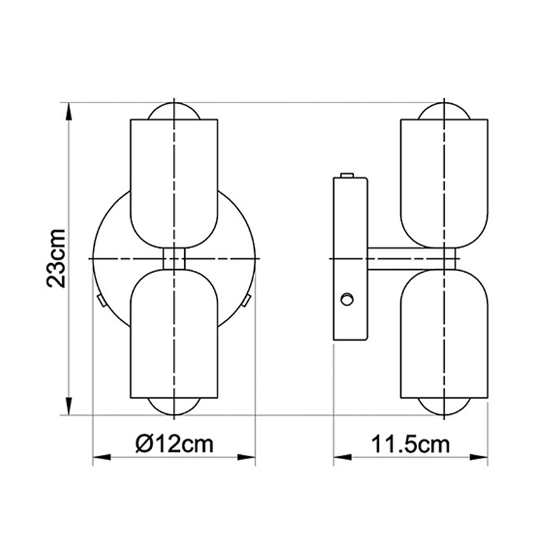 Bright Bedroom Wall Light