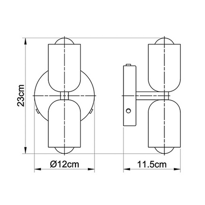 Bright Bedroom Wall Light