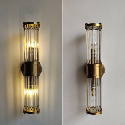 Elegant Chrome Bathroom Wall Lamp