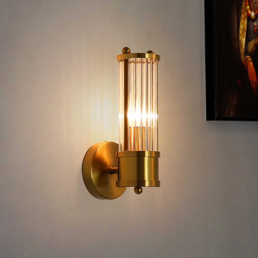 Elegant Chrome Bathroom Wall Lamp - Lusomart