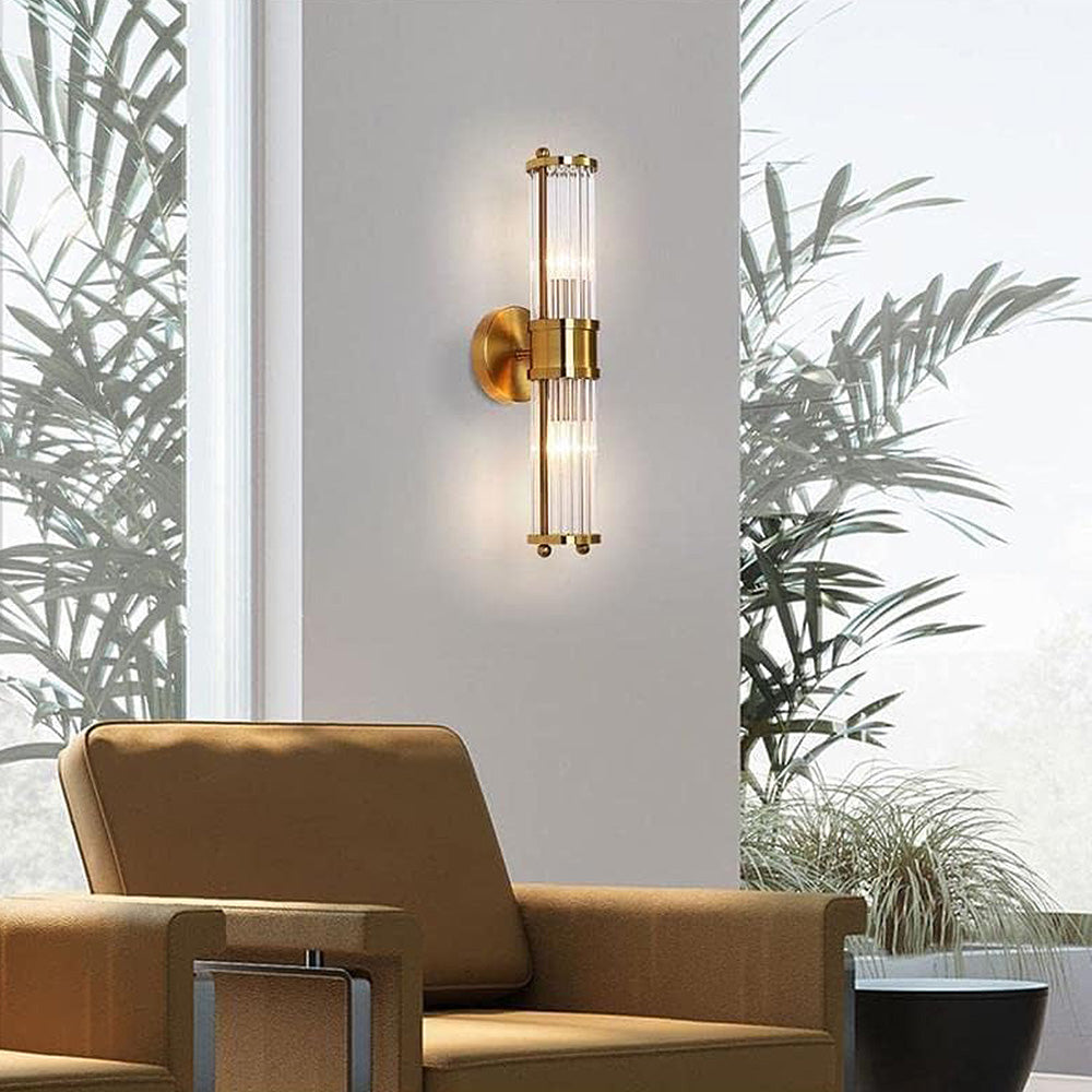 Elegant Chrome Bathroom Wall Lamp