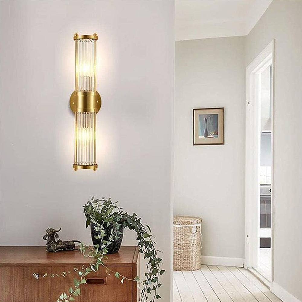 Elegant Chrome Bathroom Wall Lamp
