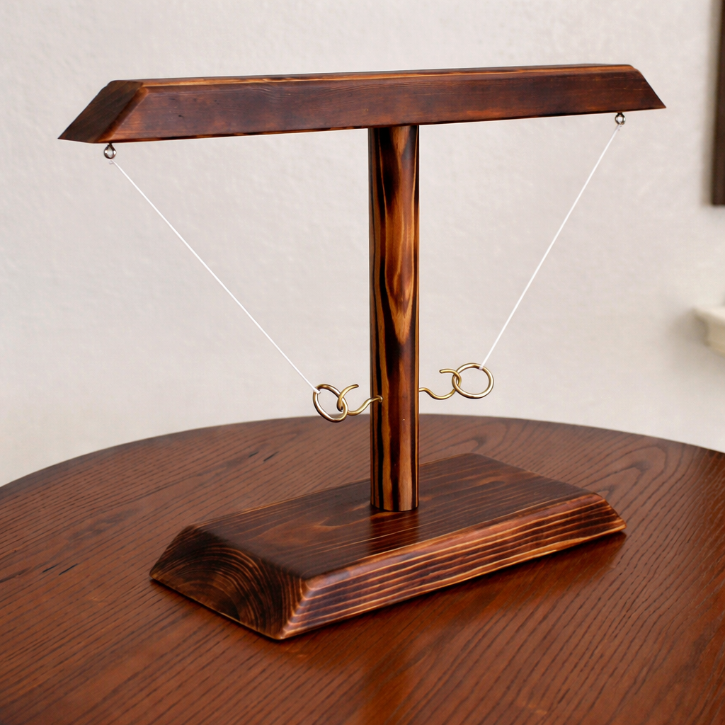 Fun Party Ring Toss Wooden Game Set - Lusomart
