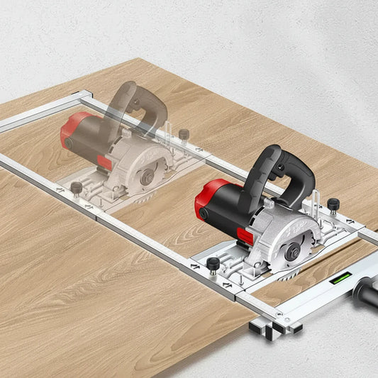 Accurate Cutting Guide Rail System for Circular Saws - Lusomart