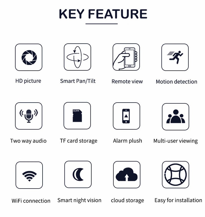 Wi-Fi Home Security Camera