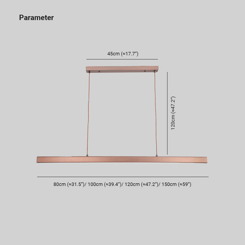 Commercial Adjustable Height LED Pendant Lamp