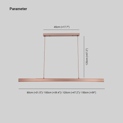 Commercial Adjustable Height LED Pendant Lamp