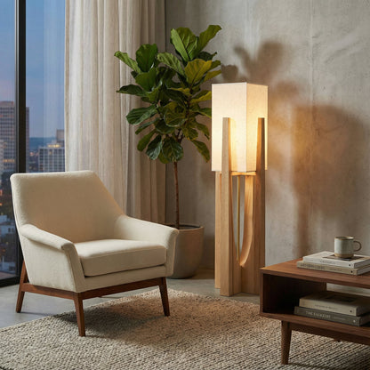 WabiSabi | Elegant Handmade Japanese Style Modern Floor Lamp 2