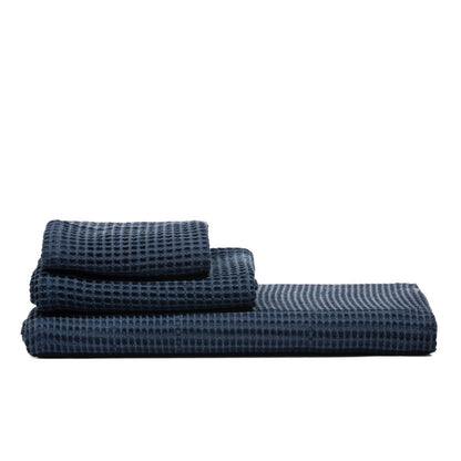 Soft Bamboo Waffle Towel Set Quick Dry Spa Set