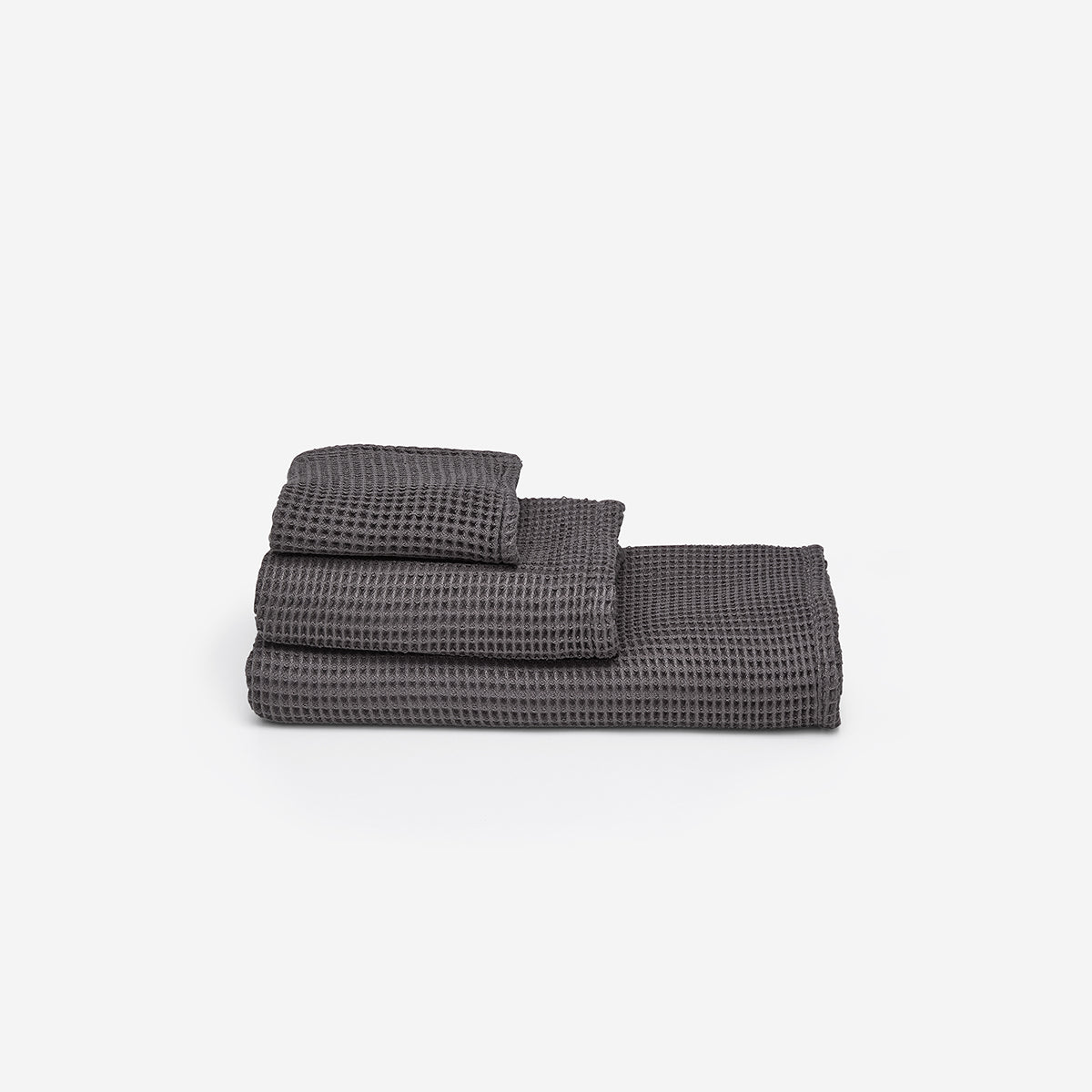 Soft Bamboo Waffle Towel Set Quick Dry Spa Set