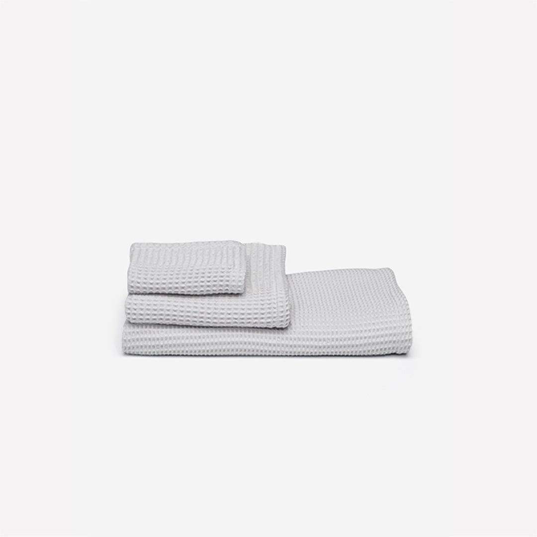Soft Bamboo Waffle Towel Set Quick Dry Spa Set