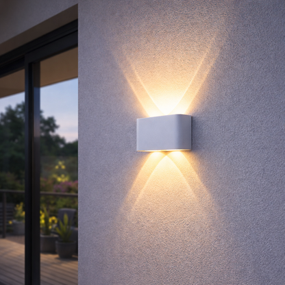 Slim LED Indoor Outdoor Up Down Lighting Fixture