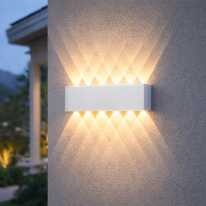 Slim LED Indoor Outdoor Up Down Lighting Fixture