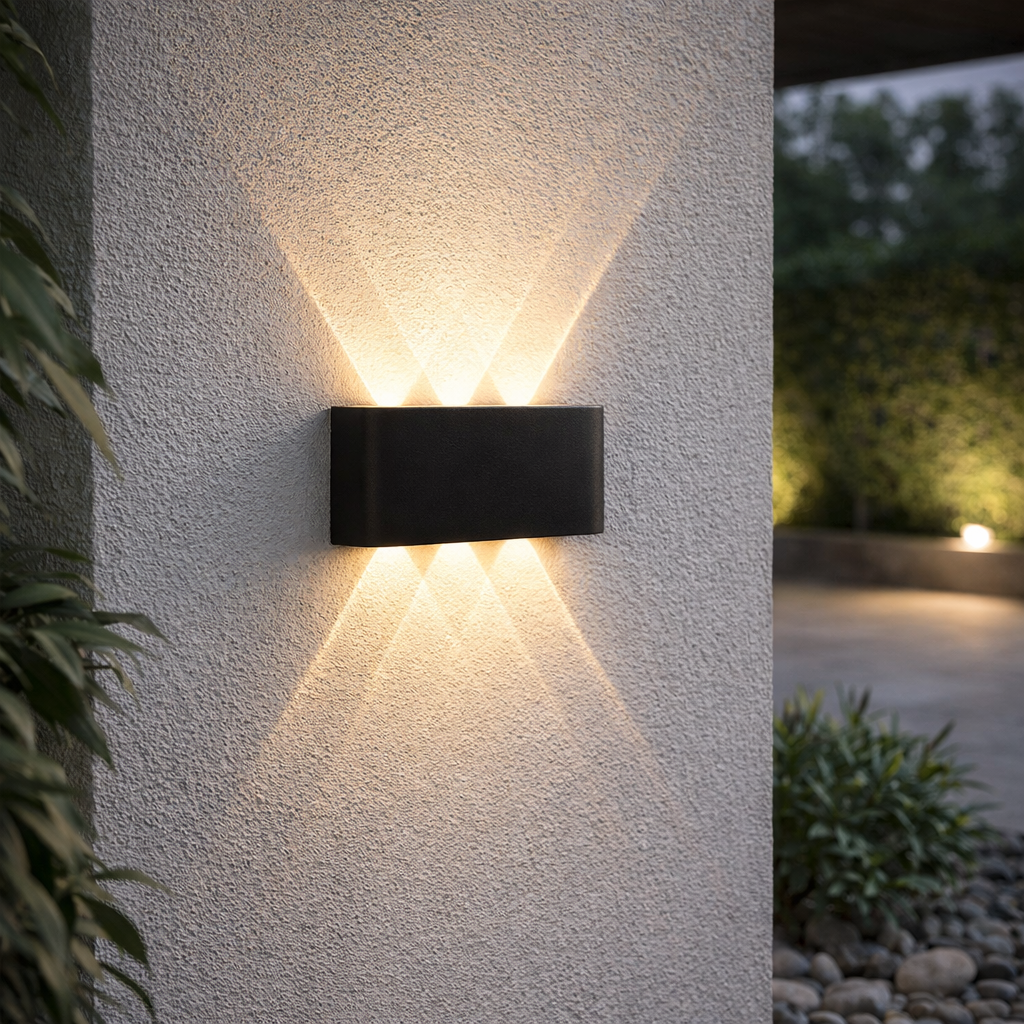 Slim LED Indoor Outdoor Up Down Lighting Fixture