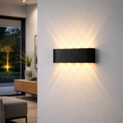 Slim LED Indoor Outdoor Up Down Lighting Fixture
