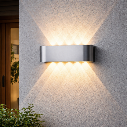Slim LED Indoor Outdoor Up Down Lighting Fixture