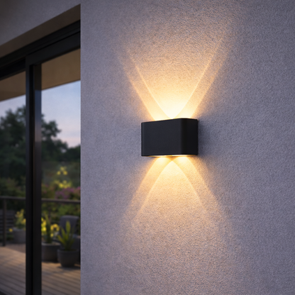Slim LED Indoor Outdoor Up Down Lighting Fixture