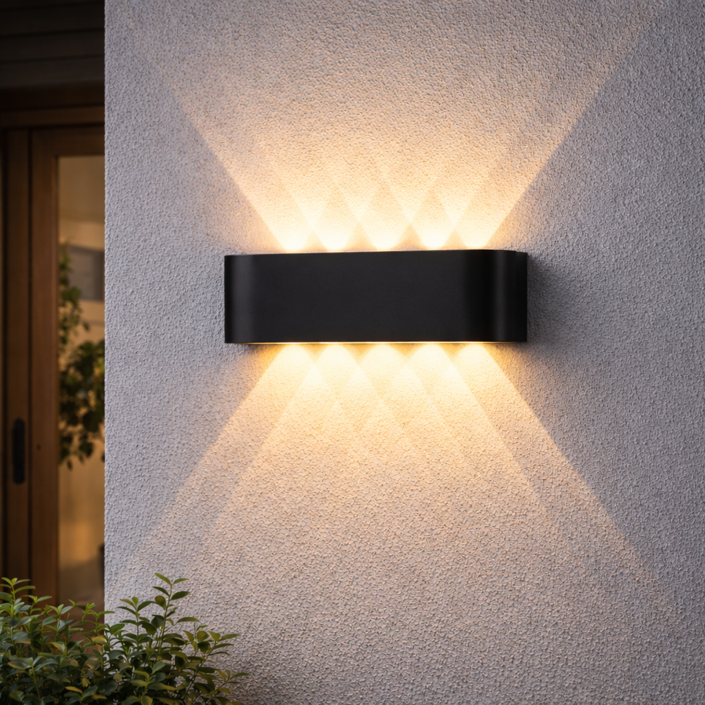 Slim LED Indoor Outdoor Up Down Lighting Fixture