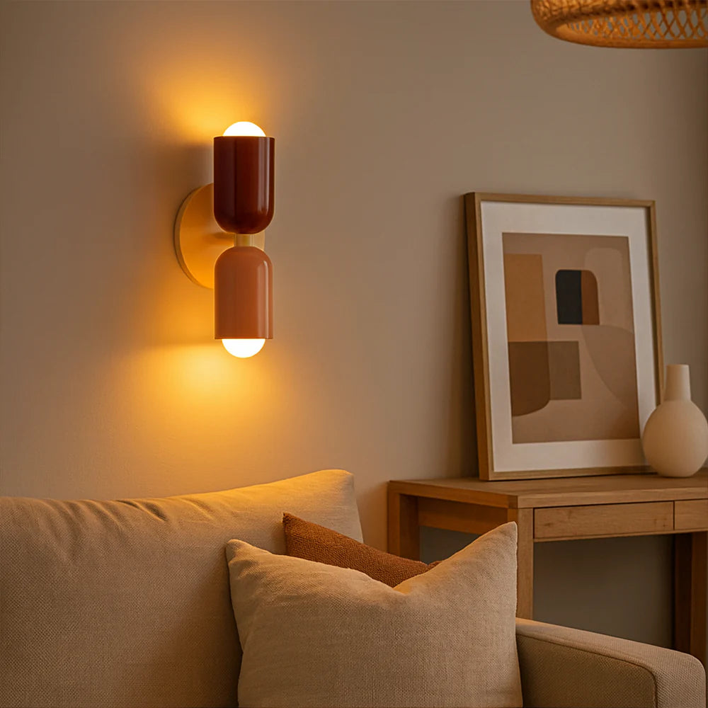 Contemporary Metal LED Wall Lamp Design - Lusomart