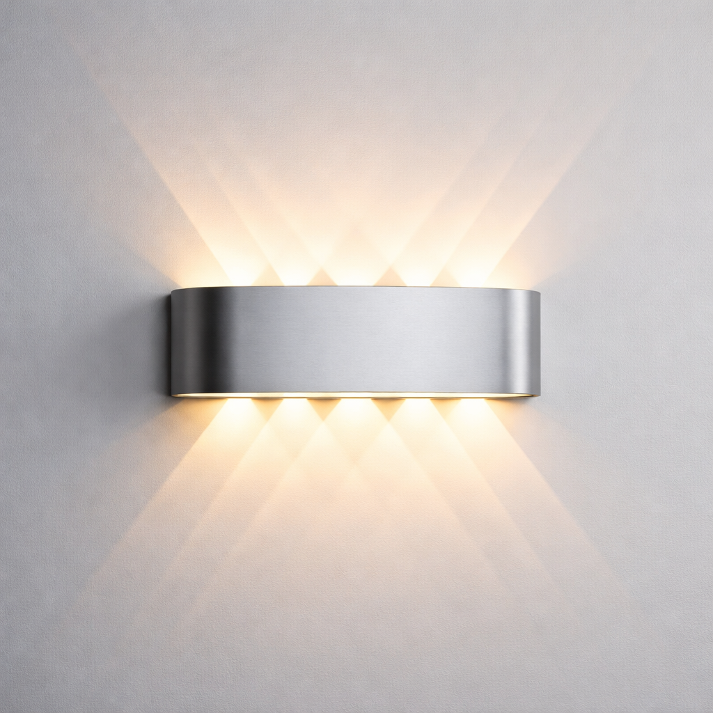 Simple LED Indoor Outdoor Wall Lamp