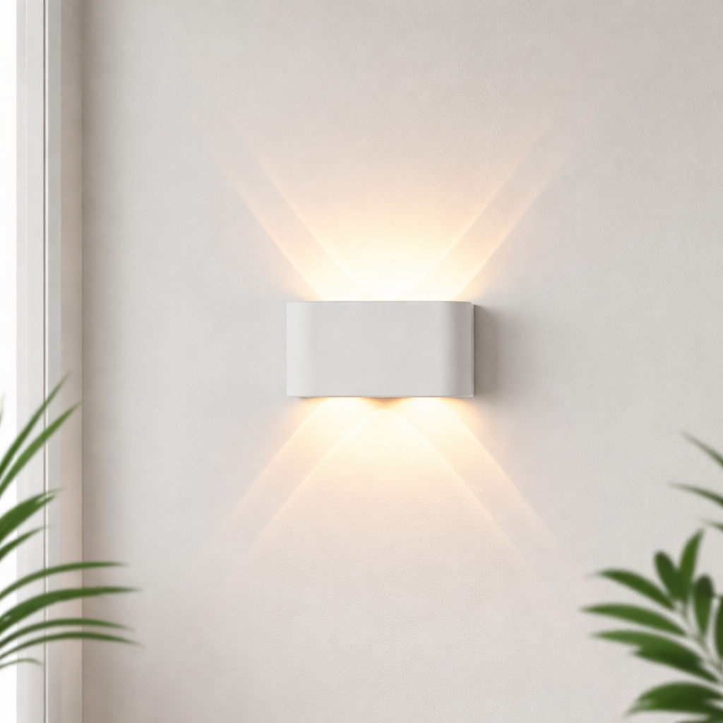 Simple LED Indoor Outdoor Wall Lamp