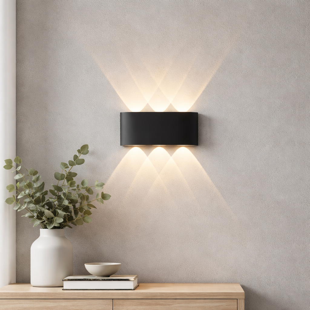 Simple LED Indoor Outdoor Wall Lamp