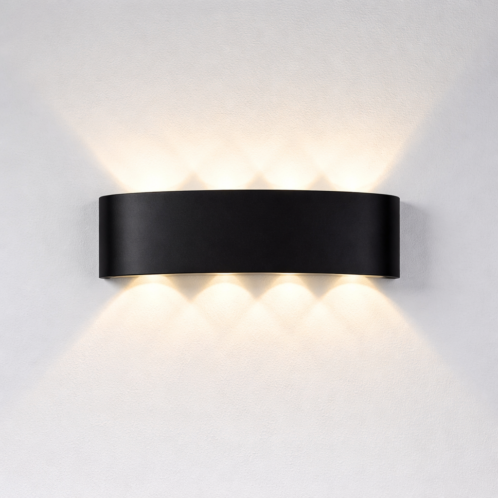 Simple LED Indoor Outdoor Wall Lamp