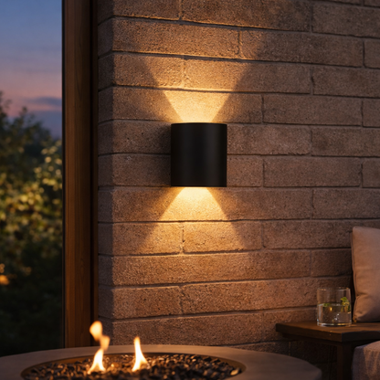 Contemporary LED Sconce Indoor Outdoor Lighting - Lusomart
