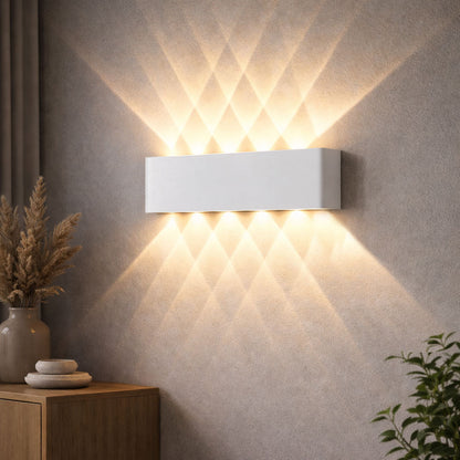 Contemporary LED Sconce Indoor Outdoor Lighting