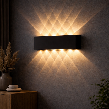 Contemporary LED Sconce Indoor Outdoor Lighting
