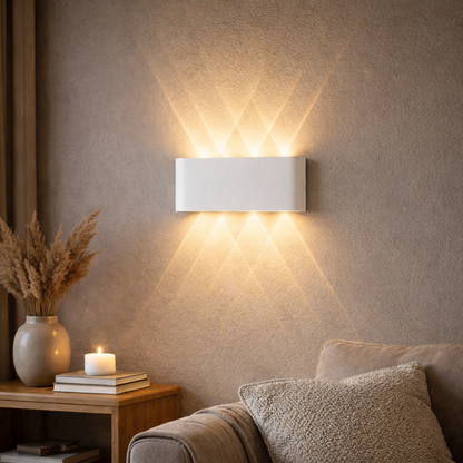 Contemporary LED Sconce Indoor Outdoor Lighting