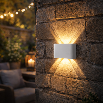 Contemporary LED Sconce Indoor Outdoor Lighting