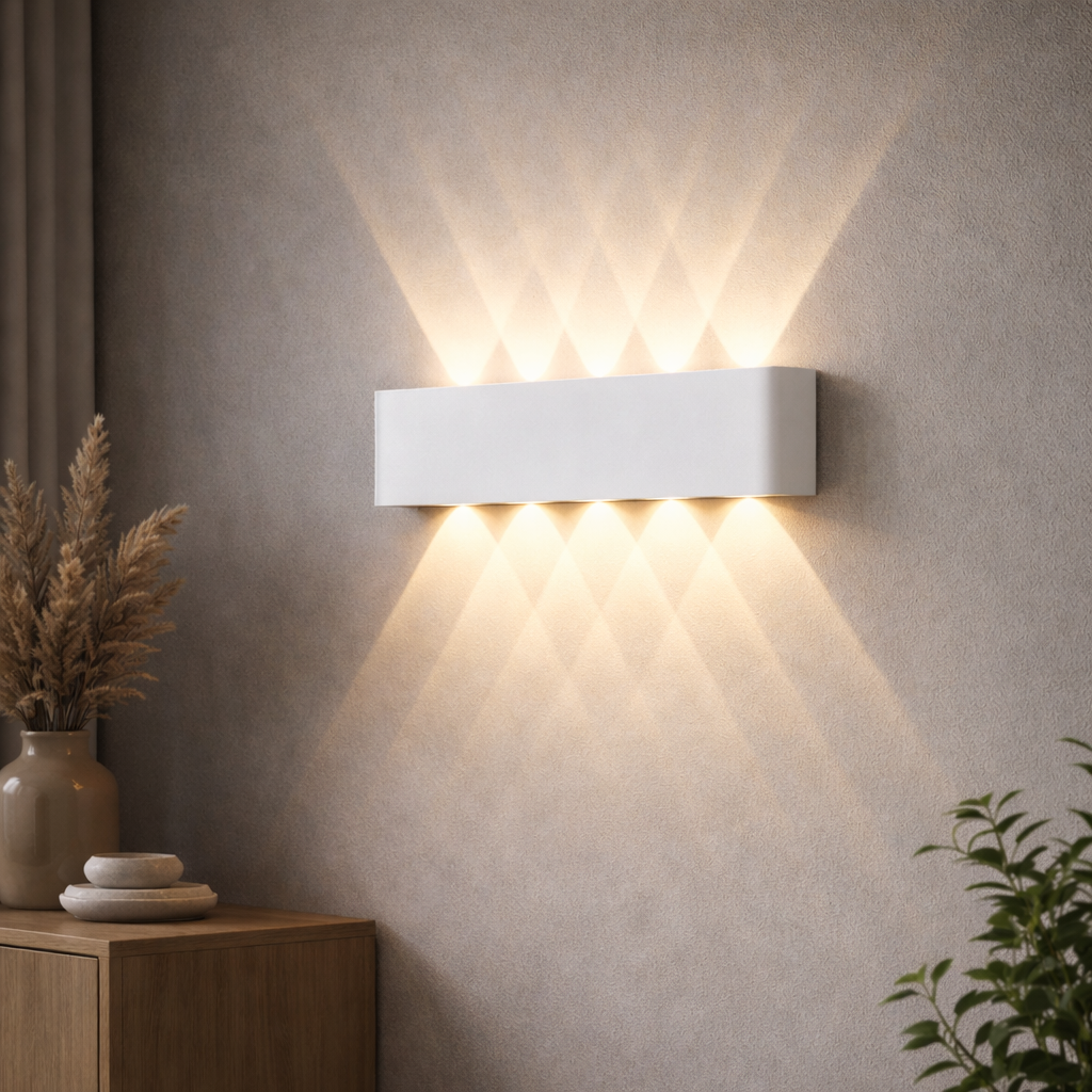 Contemporary LED Sconce Indoor Outdoor Lighting