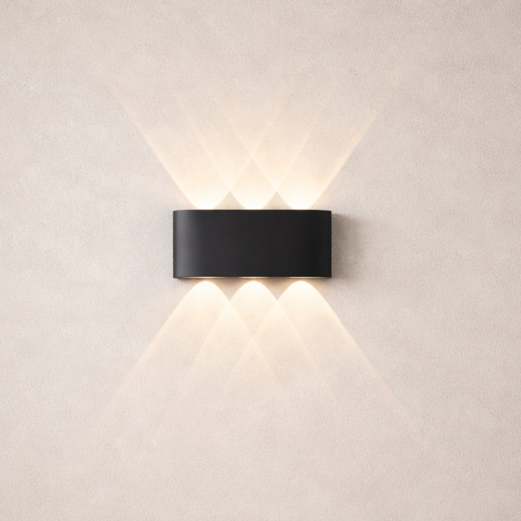 Contemporary LED Sconce Indoor Outdoor Lighting