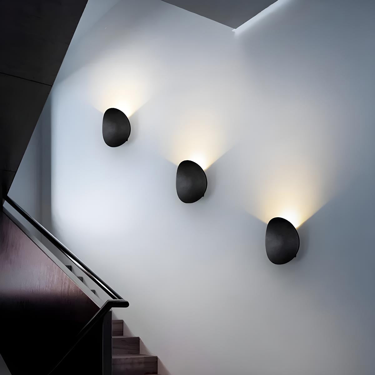Walluno | (4-Pack) Minimalist Twilight Wall Lamps for Modern Interiors 8
