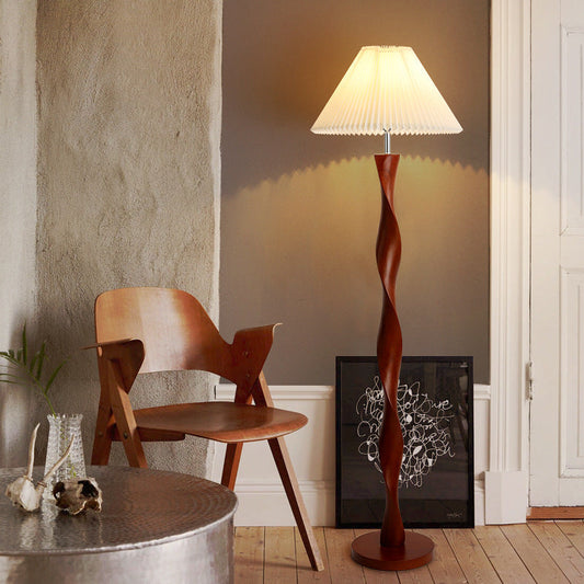 Stylish Wooden Floor Lamp for Home Decor - Lusomart