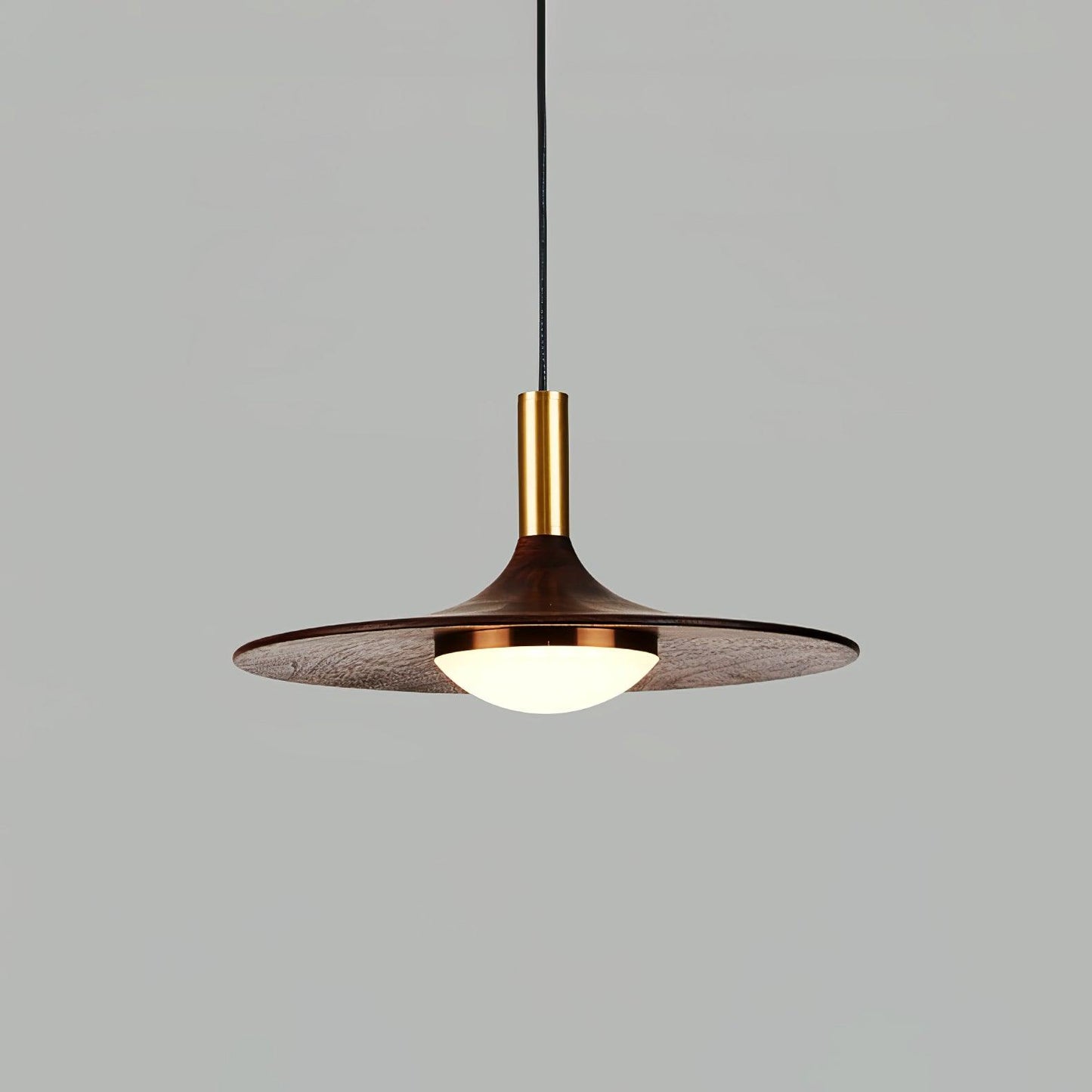 Warm Brown Wooden Kitchen Pendant Light Fixtures - Lusomart