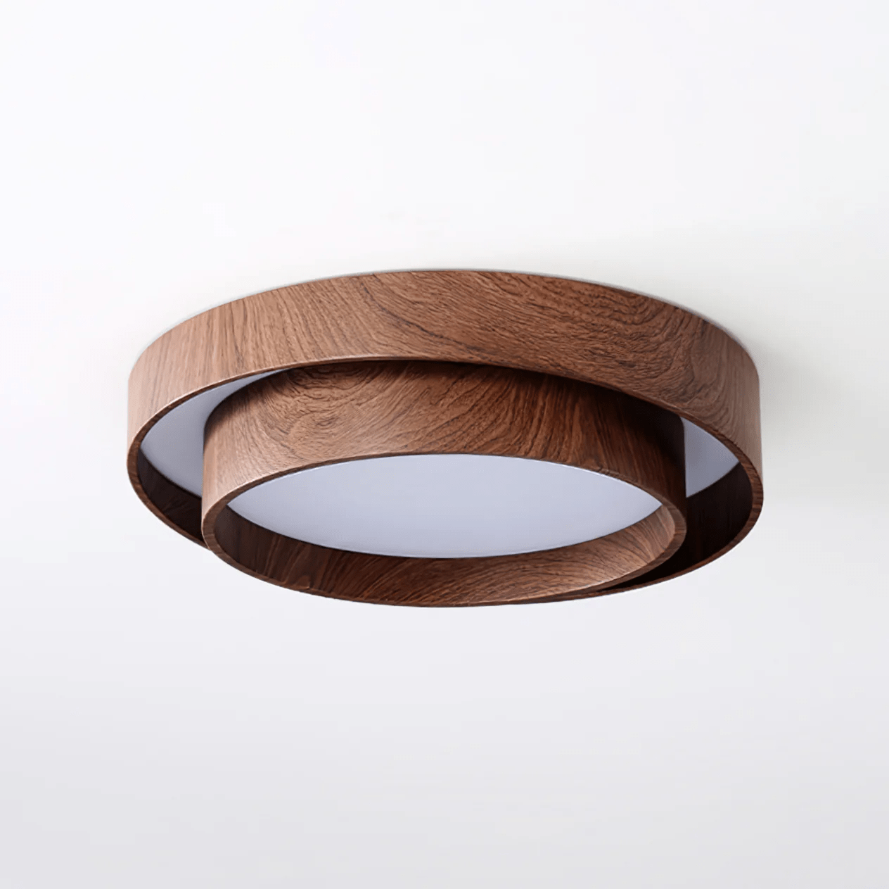 WalnutGlow | Elegant Modern Japandi Ceiling Lamp Fixture 3